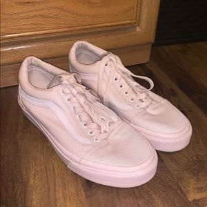 Light pink Vans